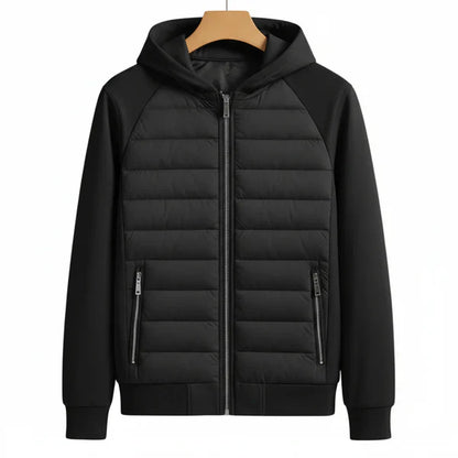 Philipp – hooded jacket with zipper and side pockets