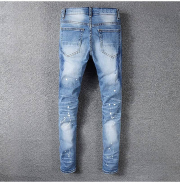 The Huntress – rhinstensbesatte jeans